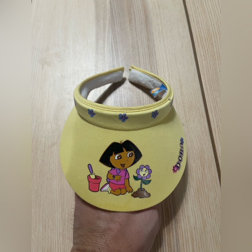 Vintage Y2k Dora The Explorer Nick Jr Toddler Visor